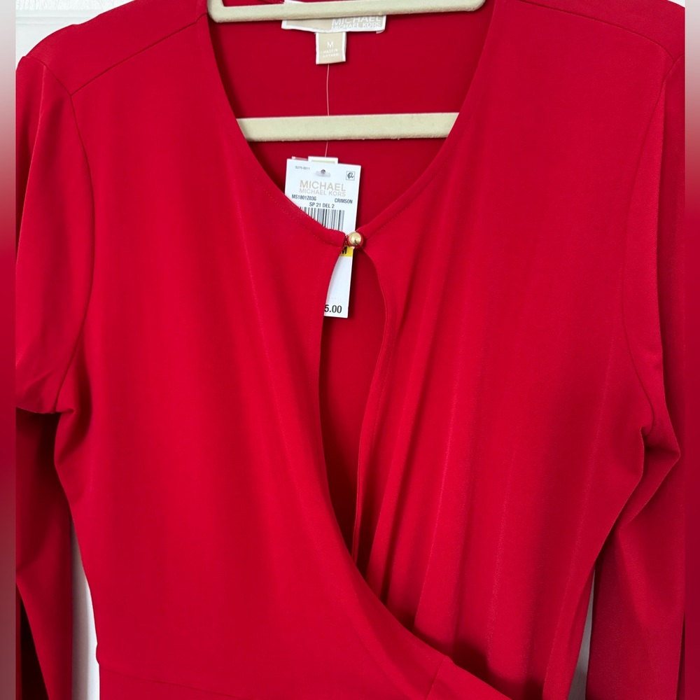 NWT Michael Kors wrap style dress